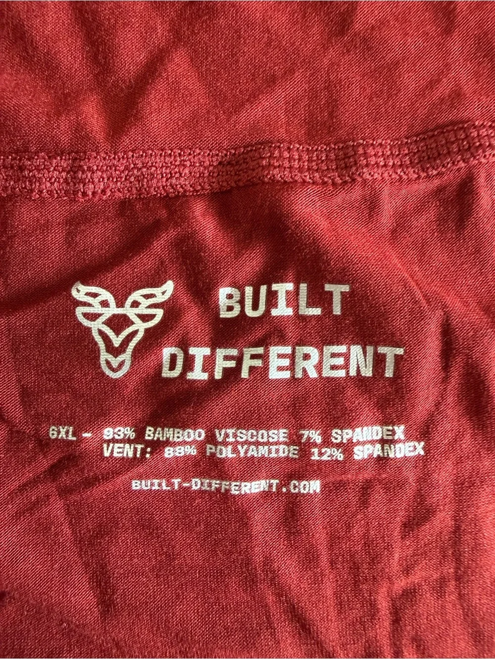 Built Different Boxer Briefs Red 6XL NWT IN PACKAGE